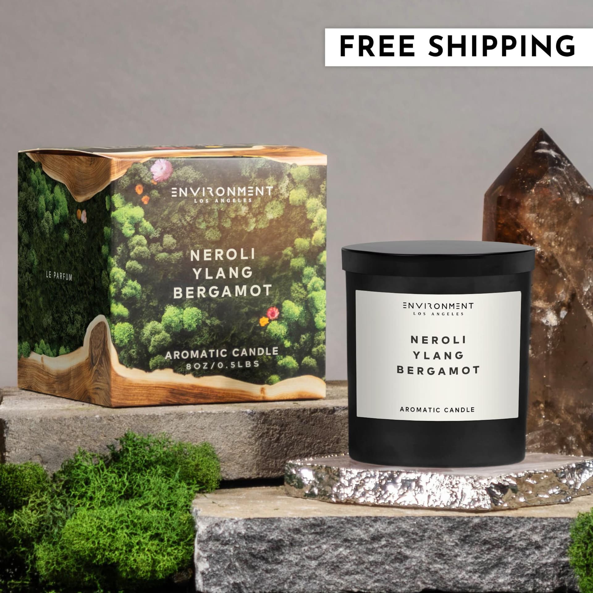 Stone Candles Environment Candle
