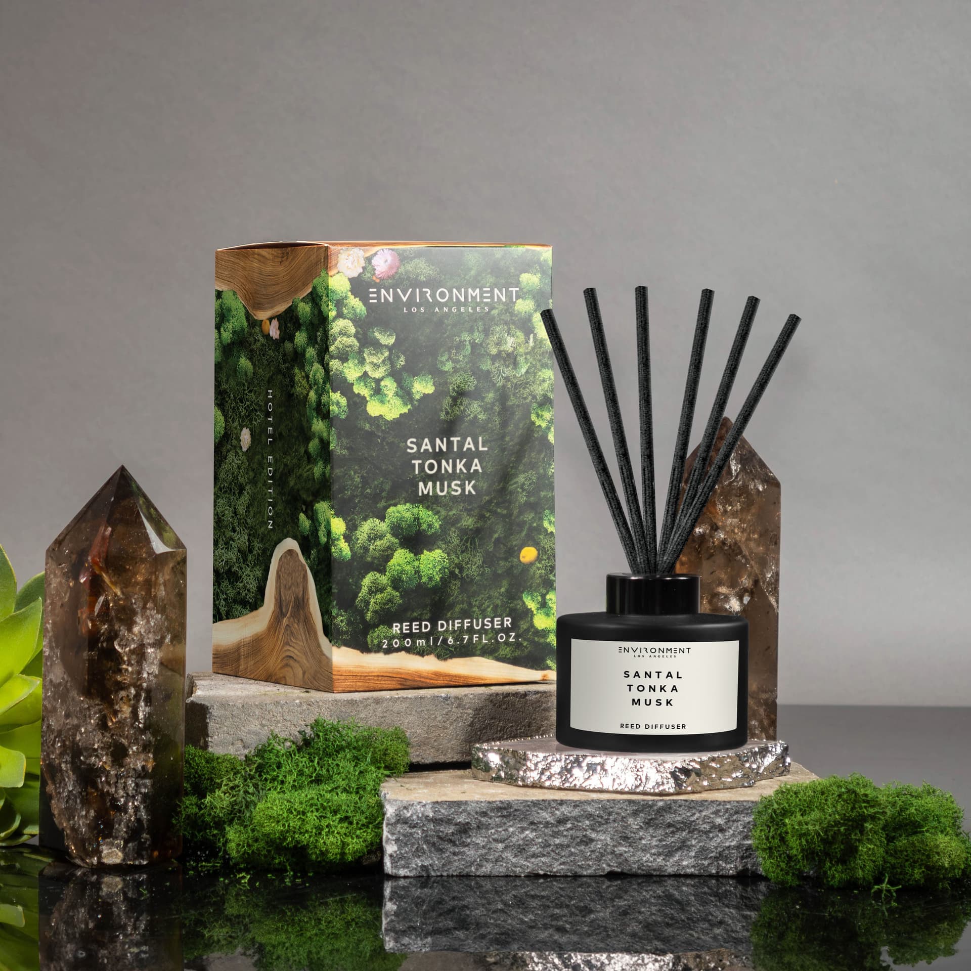 Stone Candles Environment Reed Diffuser - Thumbnail 2