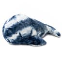 Lush Tie-Dye Fur Blue Print