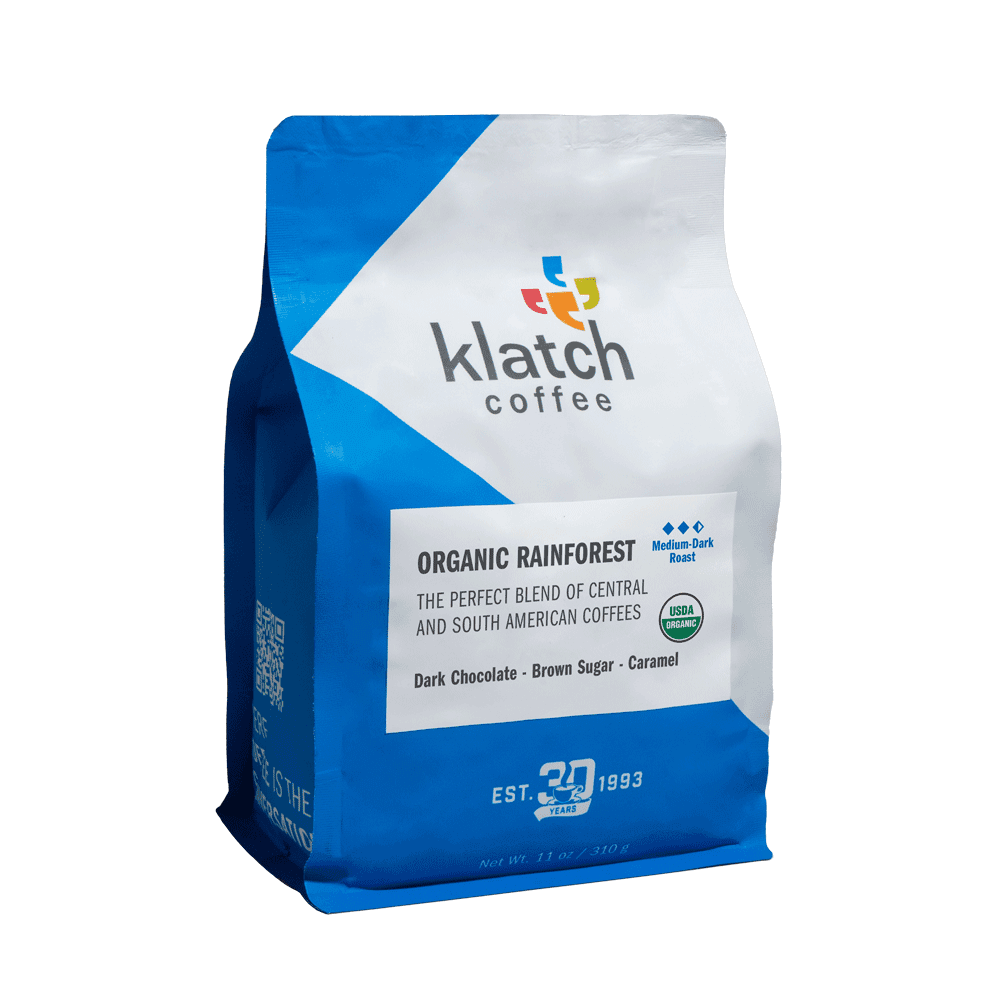Klatch Coffee Organic Rainforest Blend Coffee