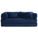 Faux Fur Midnight Blue