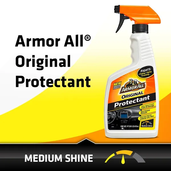 Armor All Original Protectant Spray, Car Interior Cleaner with UV Protection to Fight Cracking & Fading, 8 Oz (1 Pack) - Image 4