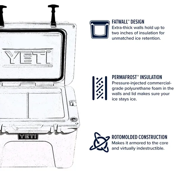 YETI Tundra 35 Cooler Rescue Red - Image 4