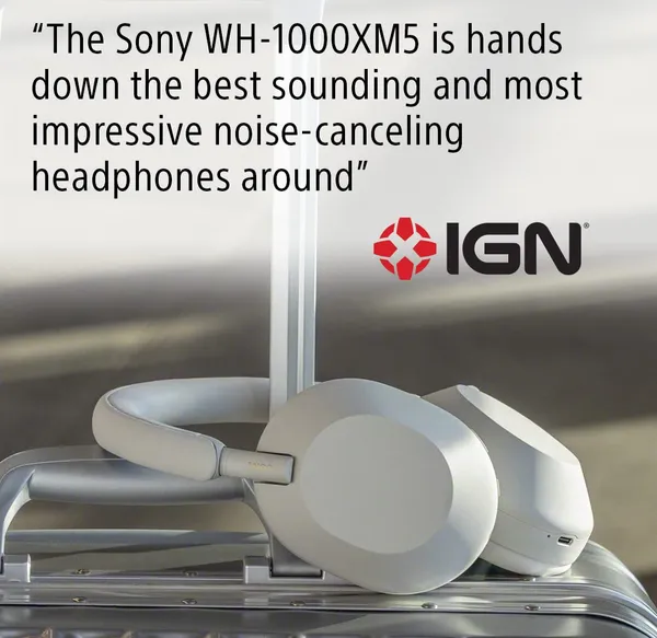 Sony WH-1000XM5 Premium Noise Canceling Headphones, Auto NC Optimizer, 30-Hour Battery, Alexa Voice Control, Midnight Blue - Image 13