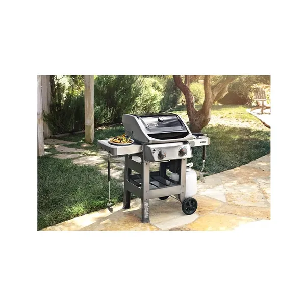 Weber Spirit II E-210 2-Burner Liquid Propane Grill, Black - Image 7