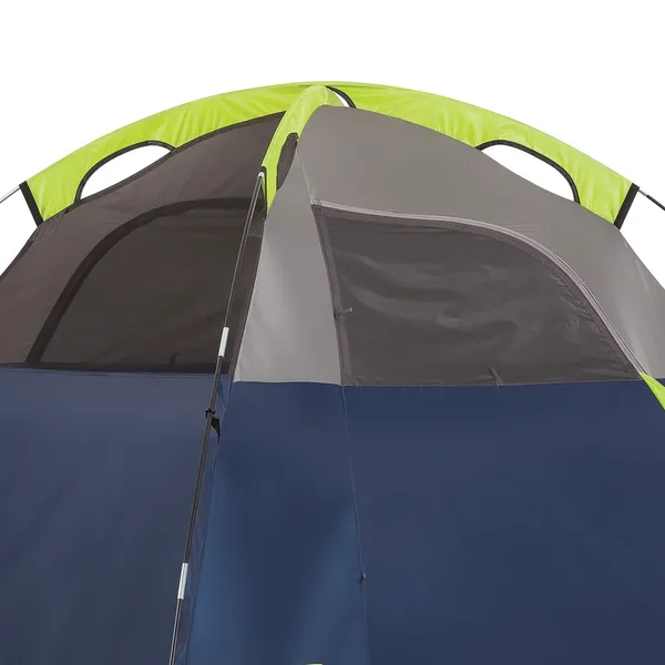 Coleman Sundome Camping Tent with Rainfly, 2/3/4/6 Person Tent Sets Up in 10 Mins, Weatherproof Shelter for Camping, Festivals, Backyard, Sleepovers, & More - Image 5