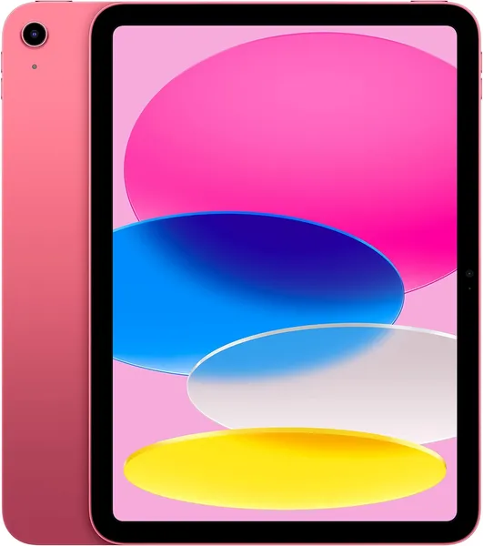 Apple iPad (10th Generation): with A14 Bionic chip, 10.9-inch Liquid Retina Display, 64GB, Wi-Fi 6, 12MP front/12MP Back Camera, Touch ID, All-Day Battery Life – Pink WiFi 64GB Pink without AppleCare+