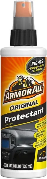 Armor All Original Protectant Spray, Car Interior Cleaner with UV Protection to Fight Cracking & Fading, 8 Oz (1 Pack)