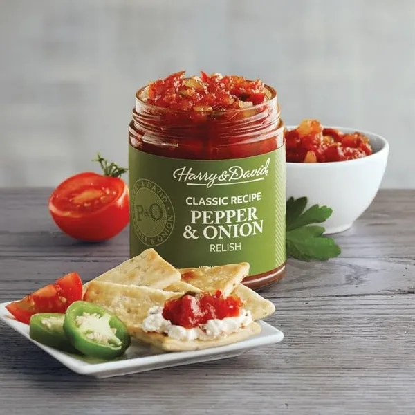 Harry & David Classic Recipe Pepper & Onion Relish (10 Ounces), Hot Dog Topping, Hamburger Relish, Condiment Staple - Image 2