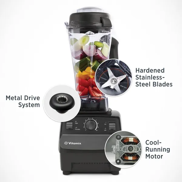 Vitamix 5200 Blender, Professional-Grade, 64 oz Container, Self-Cleaning, Black - Image 2