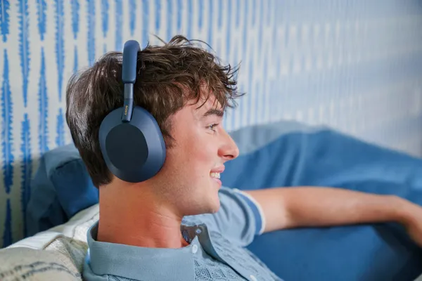 Sony WH-1000XM5 Premium Noise Canceling Headphones, Auto NC Optimizer, 30-Hour Battery, Alexa Voice Control, Midnight Blue - Image 17