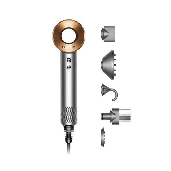 Dyson Supersonic™ Hair Dryer Nickel/ Copper 6 Piece Set