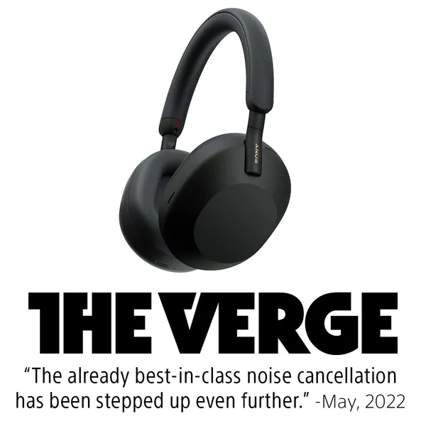 Sony WH-1000XM5 Premium Noise Canceling Headphones, Auto NC Optimizer, 30-Hour Battery, Alexa Voice Control, Midnight Blue - Image 15