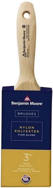 Benjamin Moore 3 in. Firm Chiseled Paint Brush