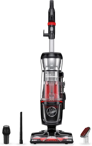 Hoover MAXLife Pro Pet Swivel Bagless Upright Vacuum Cleaner, for Carpet and Hard Floors, Perfect for Pets, HEPA Media Filtration, UH74220PC, Black