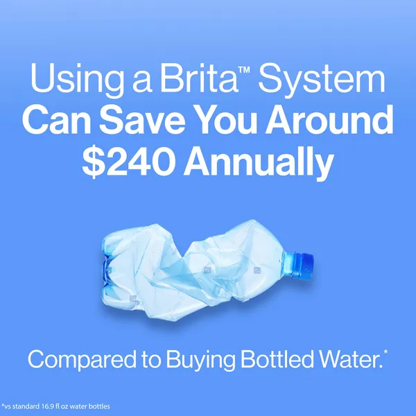 Brita Large Water Filter Pitcher for Tap and Drinking Water, Includes 1 Standard Filter, BPA-Free, Lasts Two Months, 10-Cup Capacity, Bright White - Image 9