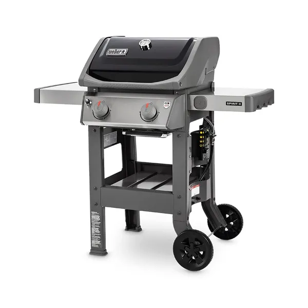 Weber Spirit II E-210 2-Burner Liquid Propane Grill, Black - Image 1