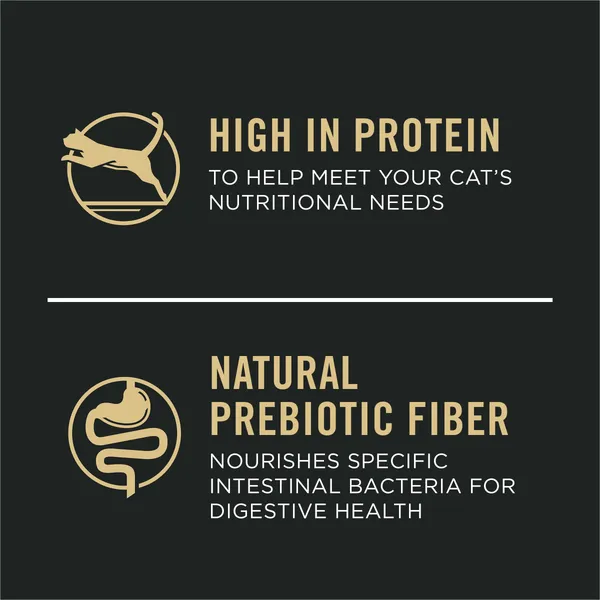 Purina Pro Plan High Protein Cat Food With Probiotics for Cats, Chicken and Rice Formula - 7 lb. Bag - Image 2