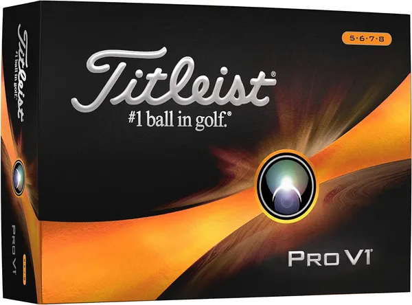 Titleist Pro V1 Golf Balls High Numbers White