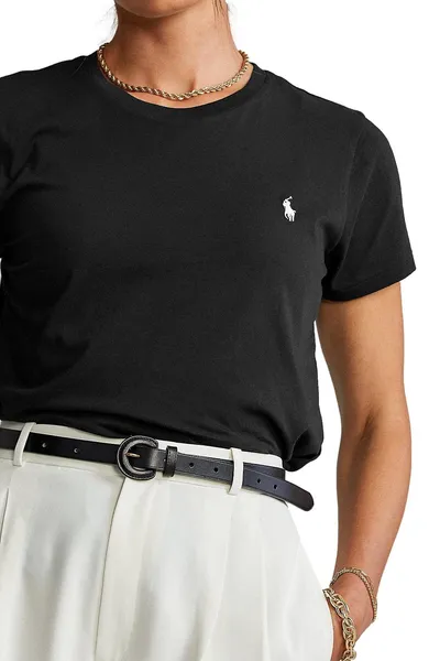 Polo Ralph Lauren Womens Crew Neck Jersey T-Shirt - Image 4